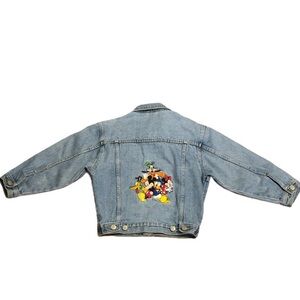 Vintage Disney Store Embroidered Denim Jacket